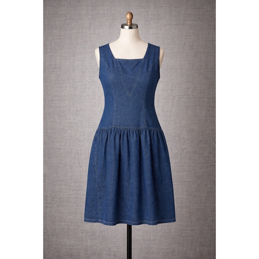 Vintage‎ 90's You Too Babes 5 Juniors Women's Denim Jumper Dress (Waist 31")